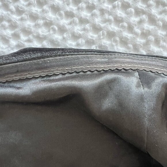 Revelry Gray Velvet Tube Top Feminine Chic Going Out Top Size Medium - Picture 3 of 6